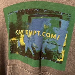 Cav Emt.com/ Graphic Hooded Sweatshirt Men’s Medium Gray